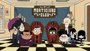 The Fanpage of The Loud House on X: Opinion Time: Besides Lucy, Who else  are your favorites from her Mortician's Club?  / X