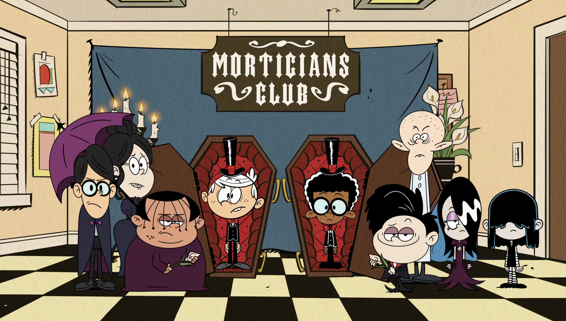 The Morticians Club  The Loud House Amino Amino