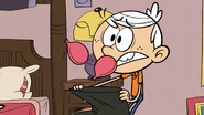 S2E21A Luan tosses out her whoopee cushions