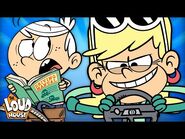 Lincoln Teaches Leni How to Drive! - "Driving Miss Hazy" Full Scene - Loud House
