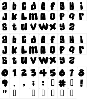 Skaterdudes-font-character-map