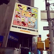 Loud House Times Square Billboard