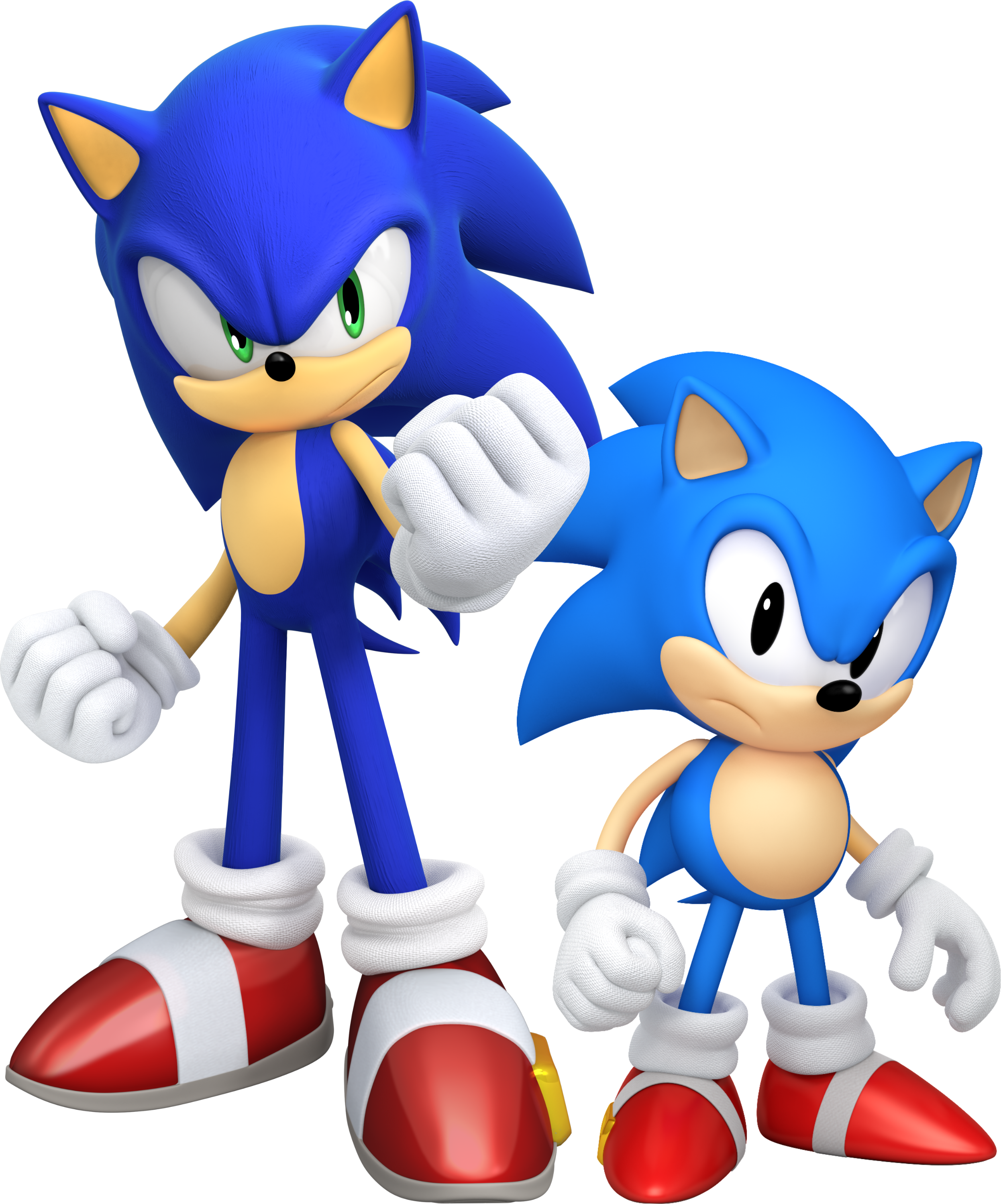 37569 - safe, artist:rhymewithrachel, classic sonic, darkspine sonic (sonic),  sonic the hedgehog (sonic), sonic the werehog (sonic), chao, fictional  species, hedgehog, mammal, anthro, plantigrade anthro, semi-anthro, sega,  sonic and the secret rings