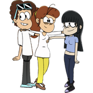 Luan, Benny, and Maggie