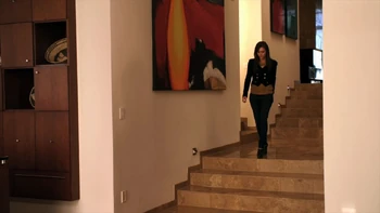 Emma's first time in the Mercer House.