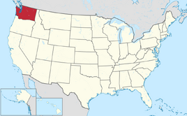 Map of Washington