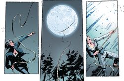 Audrey pulls the moon
