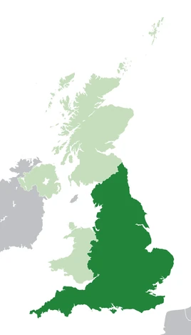 Map of England