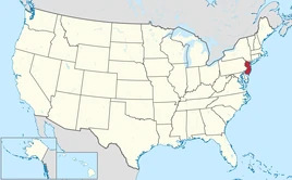 Map of New Jersey