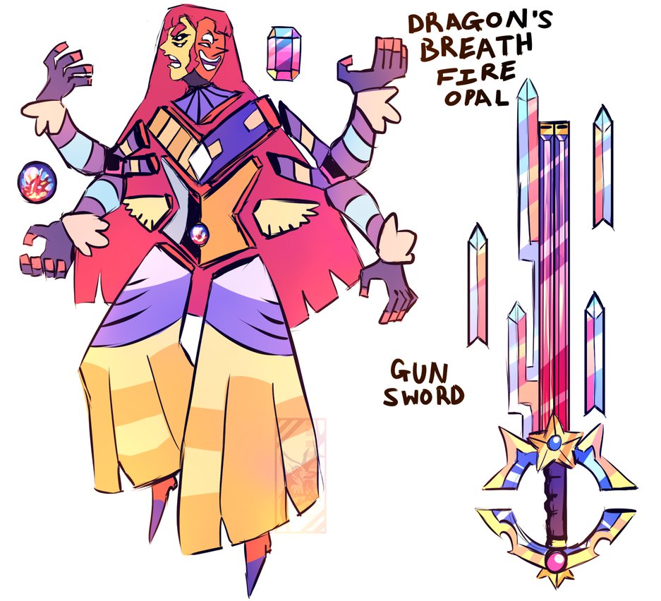 Dragon's breath store fire opal