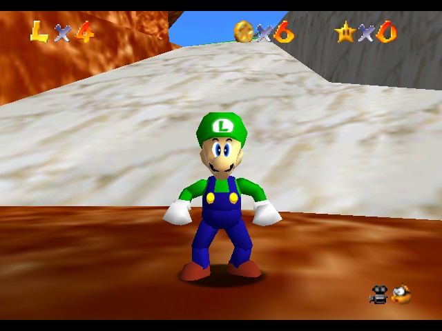 Desmanuais:Como conseguir o Luigi no jogo Super Mario 64 - Desciclopédia