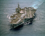 750px-970414-N-0789S-003 USS Constellation (CV 64) underway