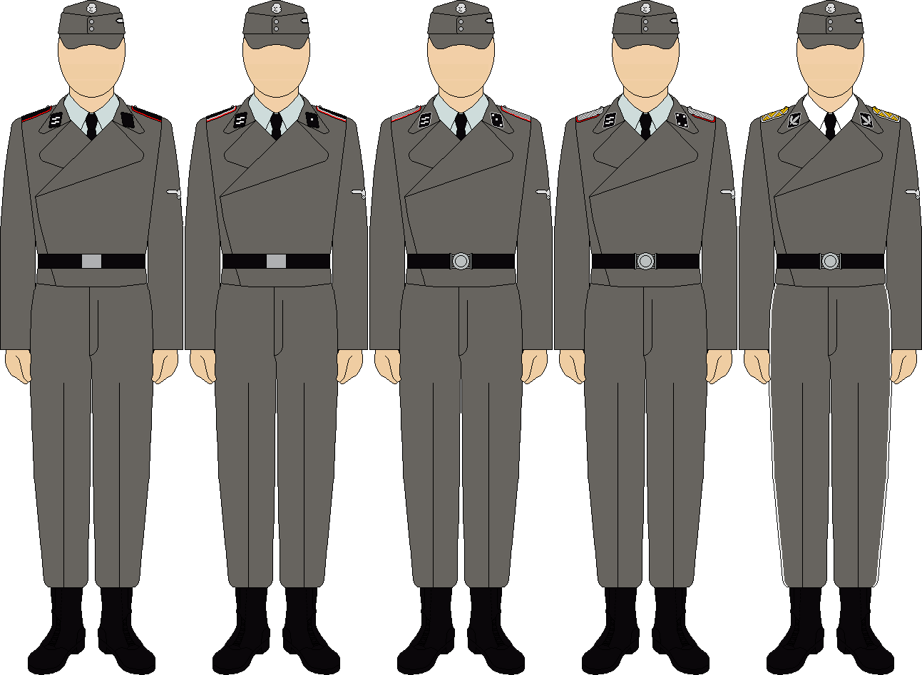 waffen ss officer uniform