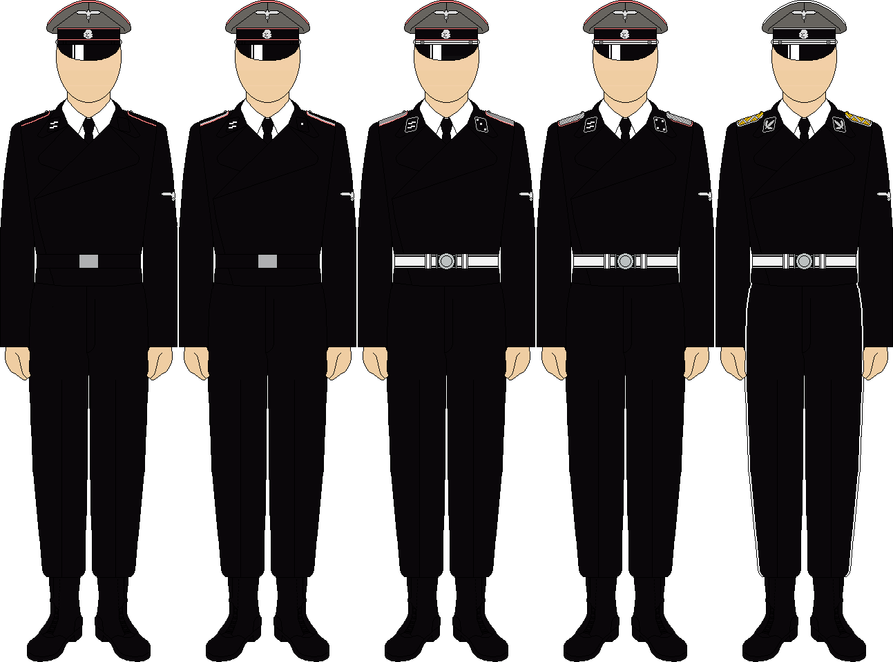waffen ss officer uniform