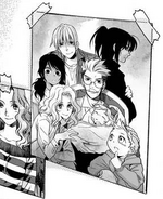 Photograph of Jeb Batchelder and the Flock in Maximum Ride The Manga 1