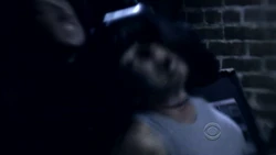 Jane's reconstruction of Janet Peak's murder by Red John.