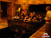 Universal Studios Revenge of the Mummy Roller Coaster Car