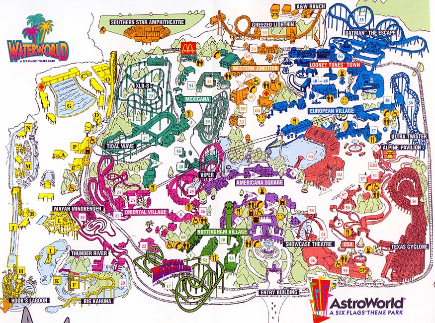 Six Flags AstroWorld Theme Parks Wiki Fandom