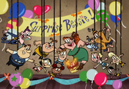 Bessie's surprise party