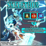 Skelethor Wanted Poster