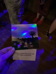 Sticker released at the show, courtesy of Reddit.