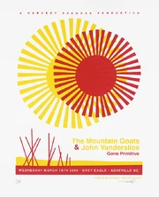 Poster for the March 2009 Grey Eagle date. Artist: Unknown.