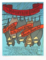 Tour poster designed by Jay Ryan