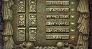 Match up the proper glyphs with their meanings in this puzzle