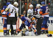 Penguins-IslandersBrawls