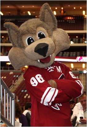 Howler, the Arizona Coyotes Mascot