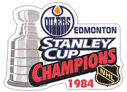 1984 Edmonton Oilers Stanley Cup Champions Team Signed #84 Stanley