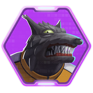 Wolfman's icon from Disney Speedstorm