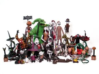nightmare before christmas playset