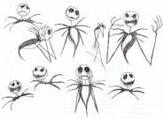 Jack Skellington Concept art