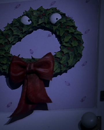 Nightmare Before Christmas Wreath Man Eating Wreath The Nightmare Before Christmas Wiki Fandom