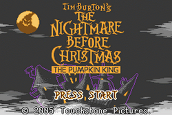 Tim Burton's The Nightmare Before Christmas: The Pumpkin King (Nintendo Game  Boy Advance, 2005) for sale online