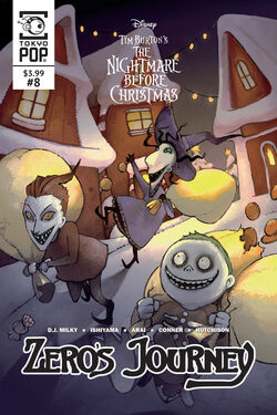 Disney Manga: Tim Burton's The Nightmare Before Christmas - Zero's Journey,  Book 3 (Zero's Journey GN series #3) (Paperback)