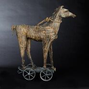 Jack Skellington's straw horse