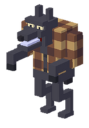 Wolfman's model from Disney Crossy Road