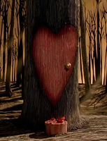 A cropped screenshot of the Valentine's door