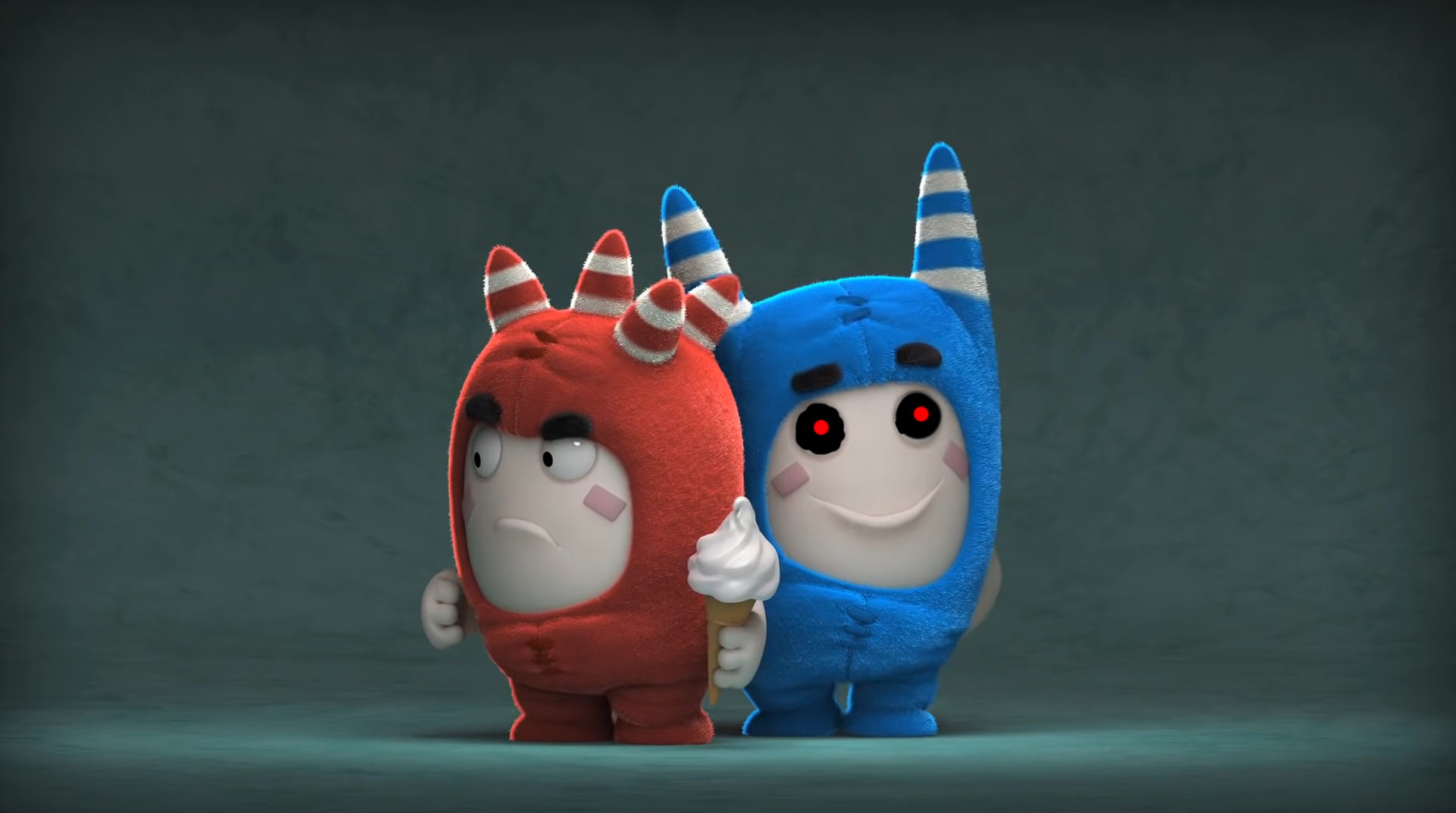 The killer in oddville, The Oddbods Show Fanon Wiki