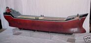Cabot's hull and stack