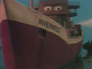 Inverness lowering his anchor