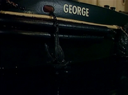 George raising his anchor
