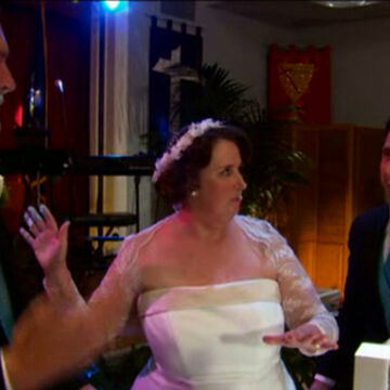 Phyllis Wedding Dunderpedia The Office Wiki Fandom Well, i'm having a nice time. phyllis wedding dunderpedia the