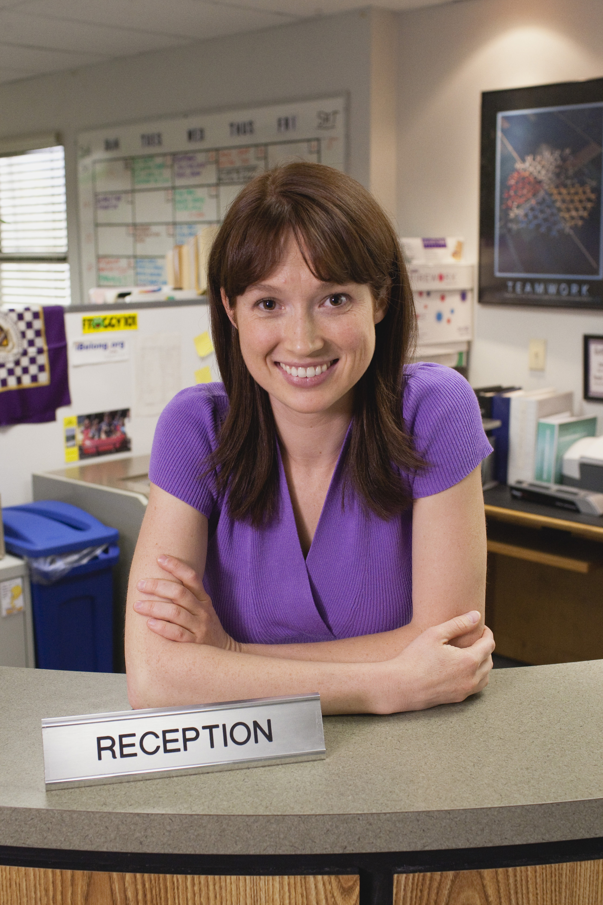 Pam Halpert Staff Bio: Dunder Mifflin Scranton - The Office