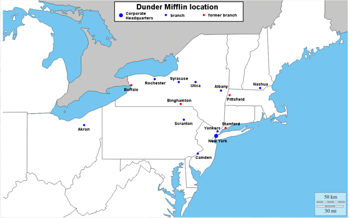 Dunder Mifflin Paper Company, Dunderpedia: The Office Wiki