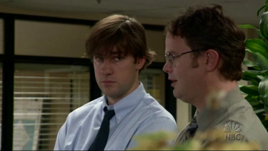 dwight as jim halpert