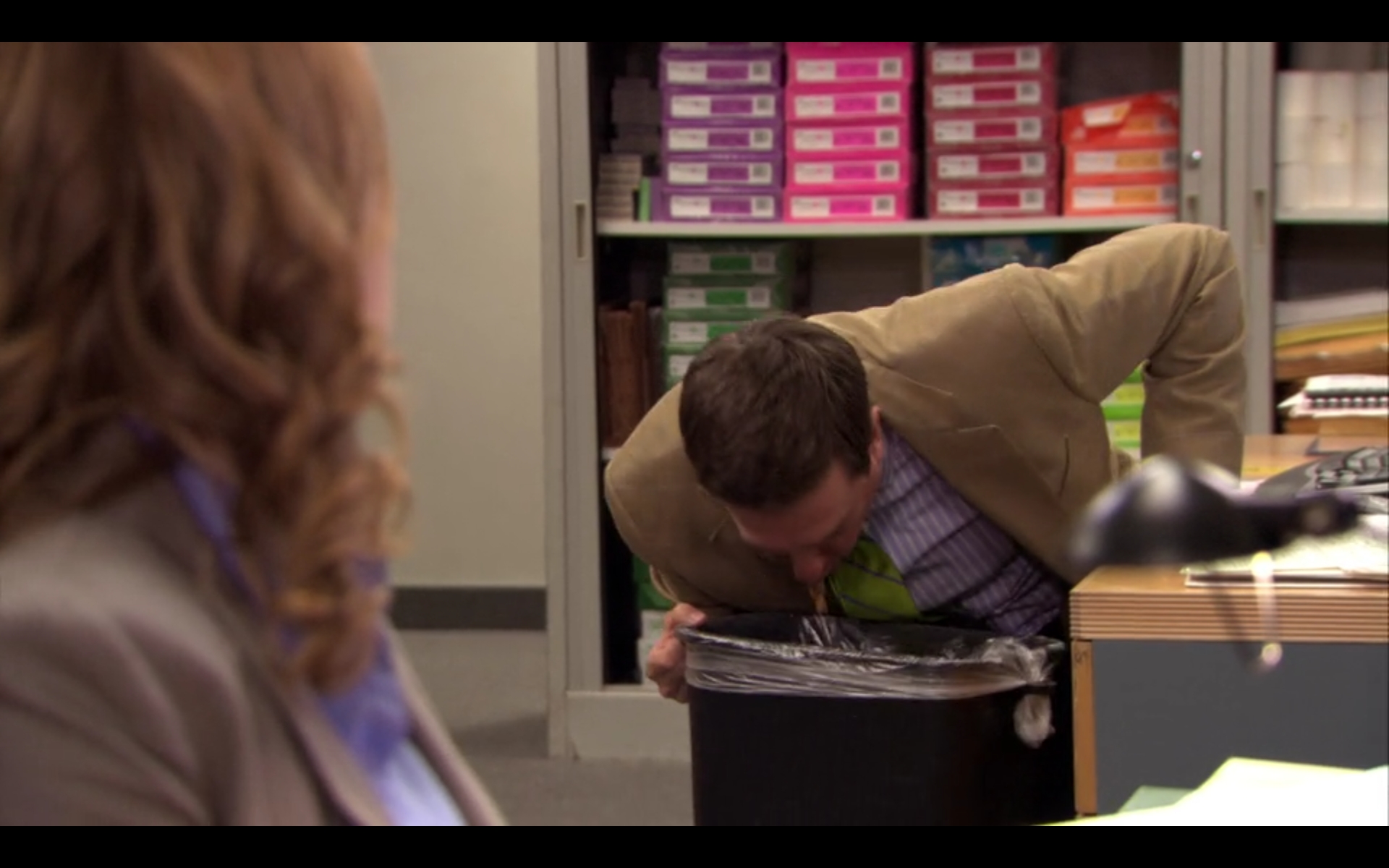 The Boiled Egg Vomiting Chain | Dunderpedia: The Office Wiki | Fandom