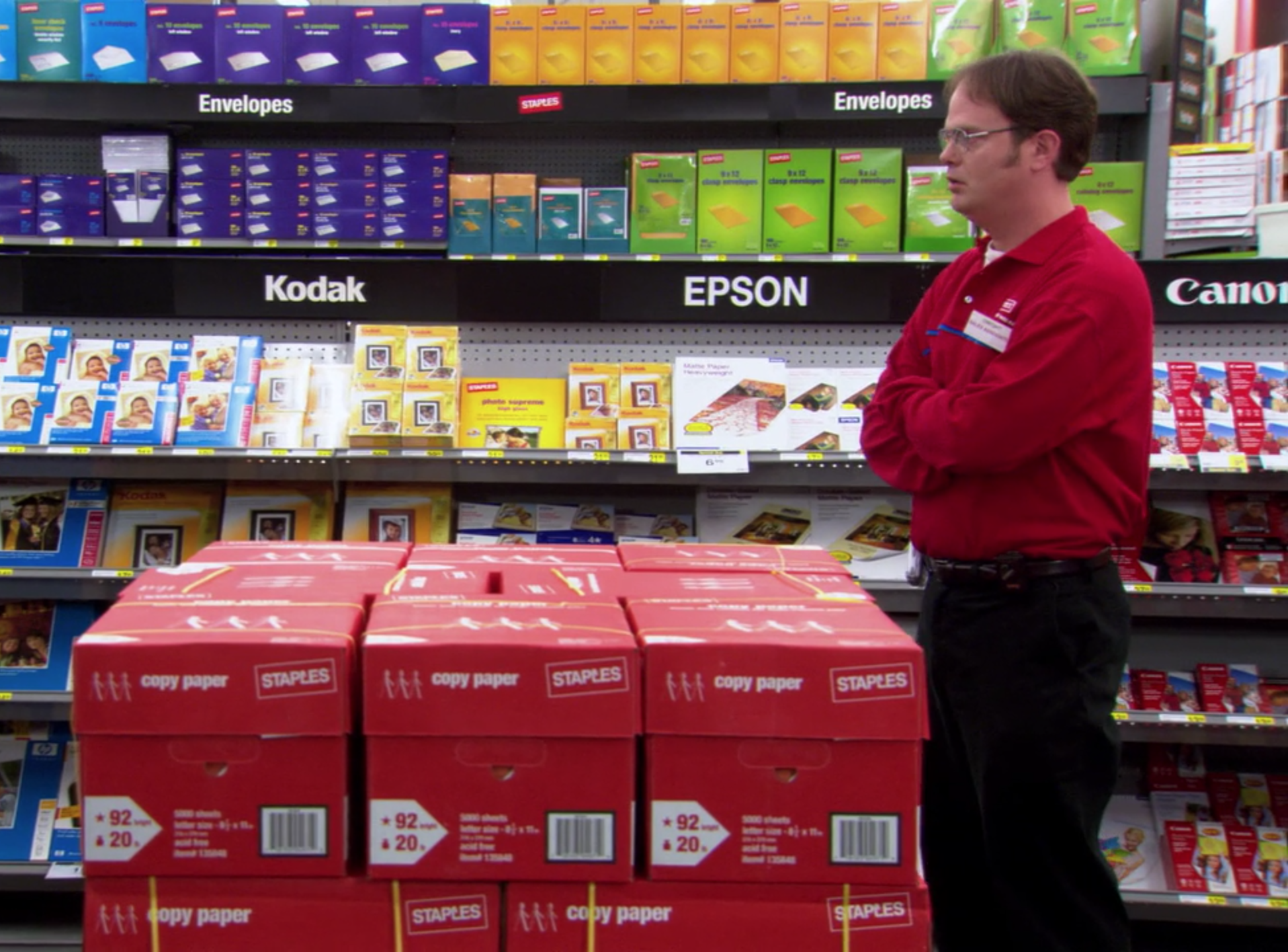 The Office' fans can now buy Dunder Mifflin paper from Staples 